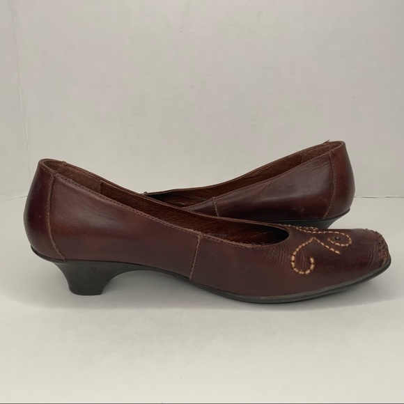 PIKOLINOS brown‎ leather shoes. - Picture 6 of 8